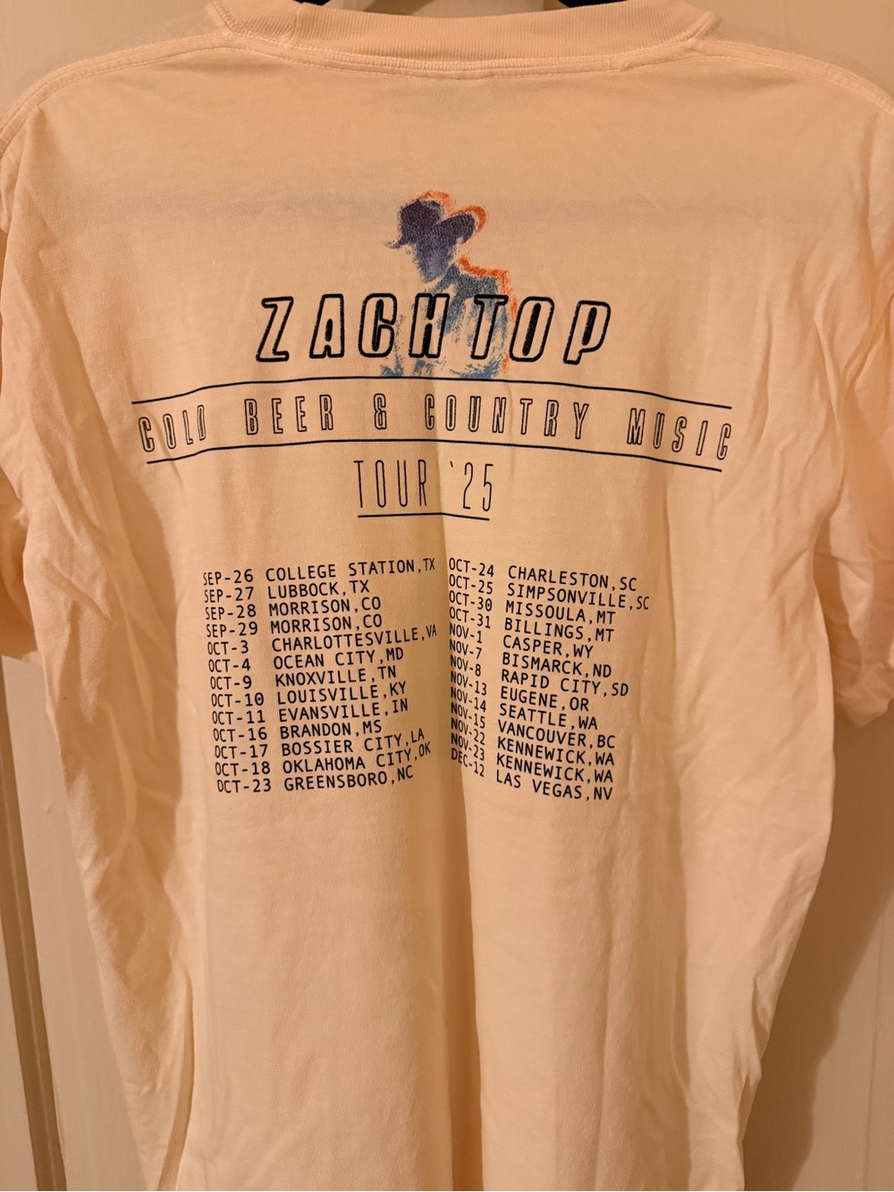 Zach Top Tour Tee